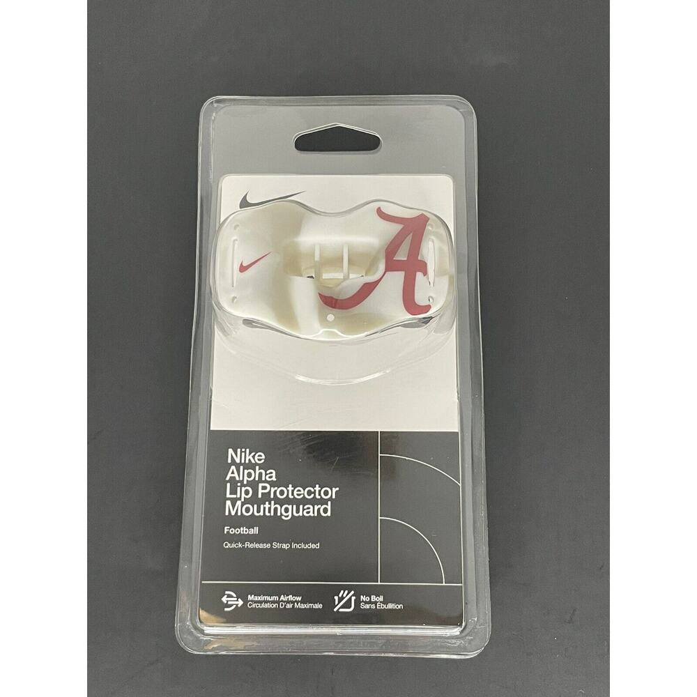 Alabama Crimson Tide Nike Alpha Lip Protector Mouthguard Adult Unisex Game Issue